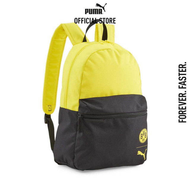 PUMA FOOTBALL - กระเป๋าเป้ Borussia Dortmund Fanware Backpack สีดำ - ACC - 07975801