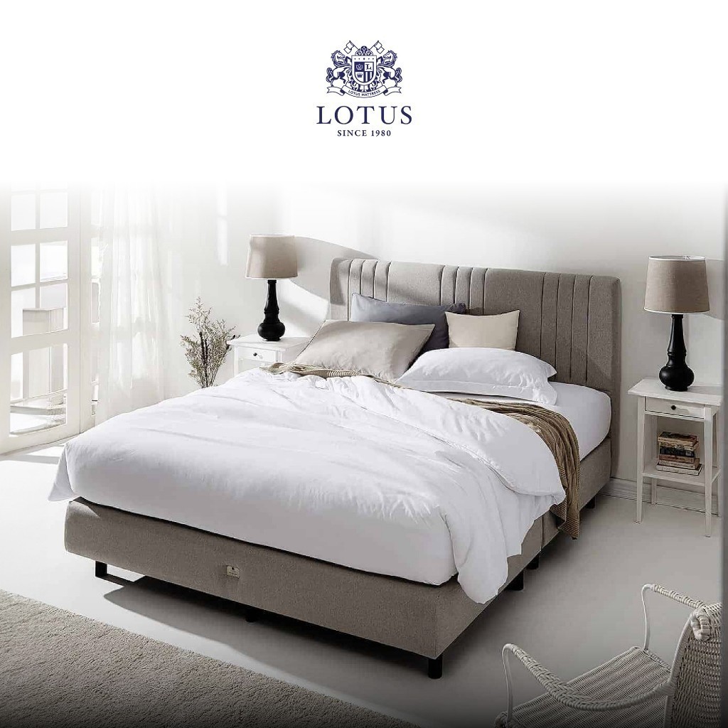 LOTUS ฐานเตียง รุ่น Rock-n-roll - Royal Fabric ส่งฟรี