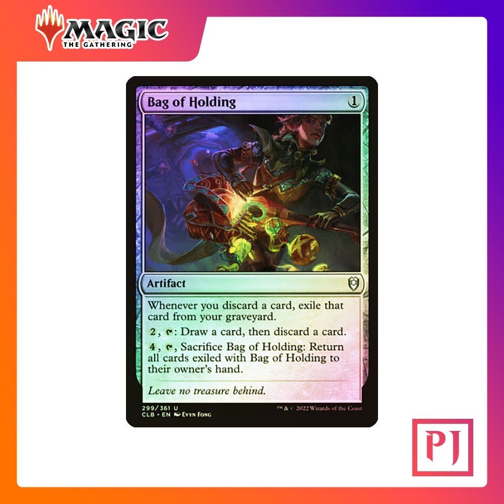 [MTG] Bag of Holding [CLB] [ARTIFACT] [COMMON] [NORMAL] [ENG] (การ์ดเมจิค / Magic the Gathering)