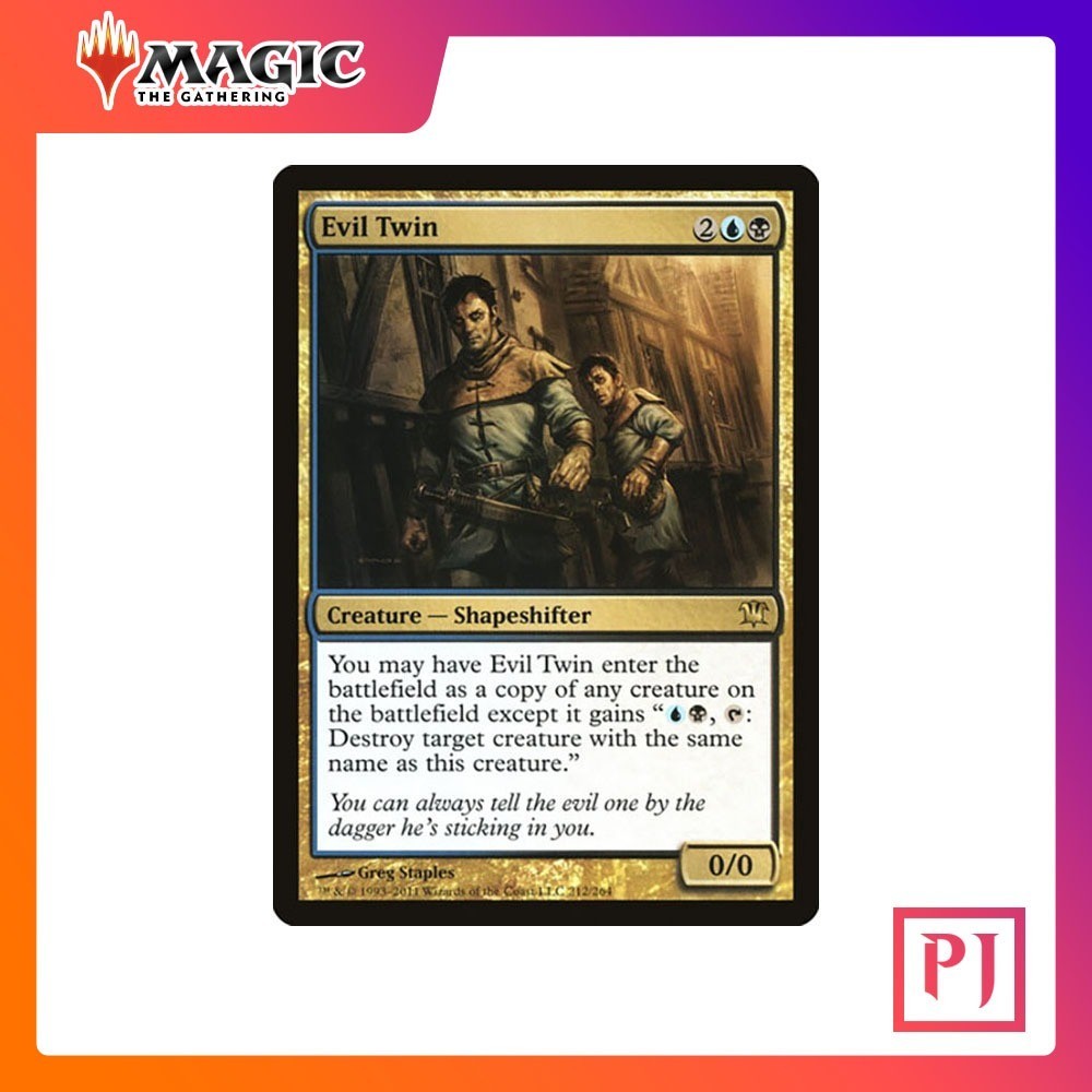 [MTG] Evil Twin [IST] [MULTI] [RARE] [NORMAL] [ENG] (การ์ดเมจิค / Magic the Gathering)