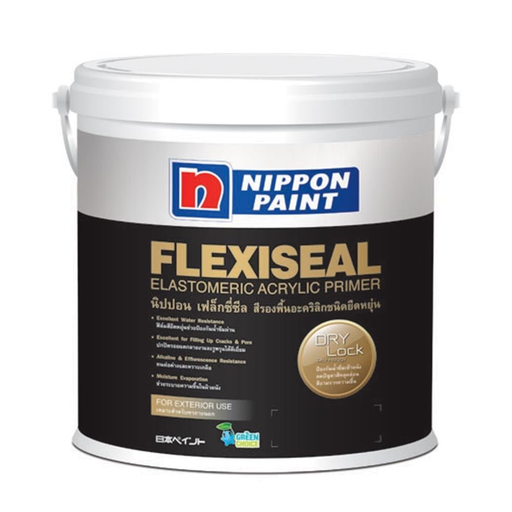 สีรองพื้นปูนเก่า/ใหม่ FlexiSeal #White (4Kg) NIPPON