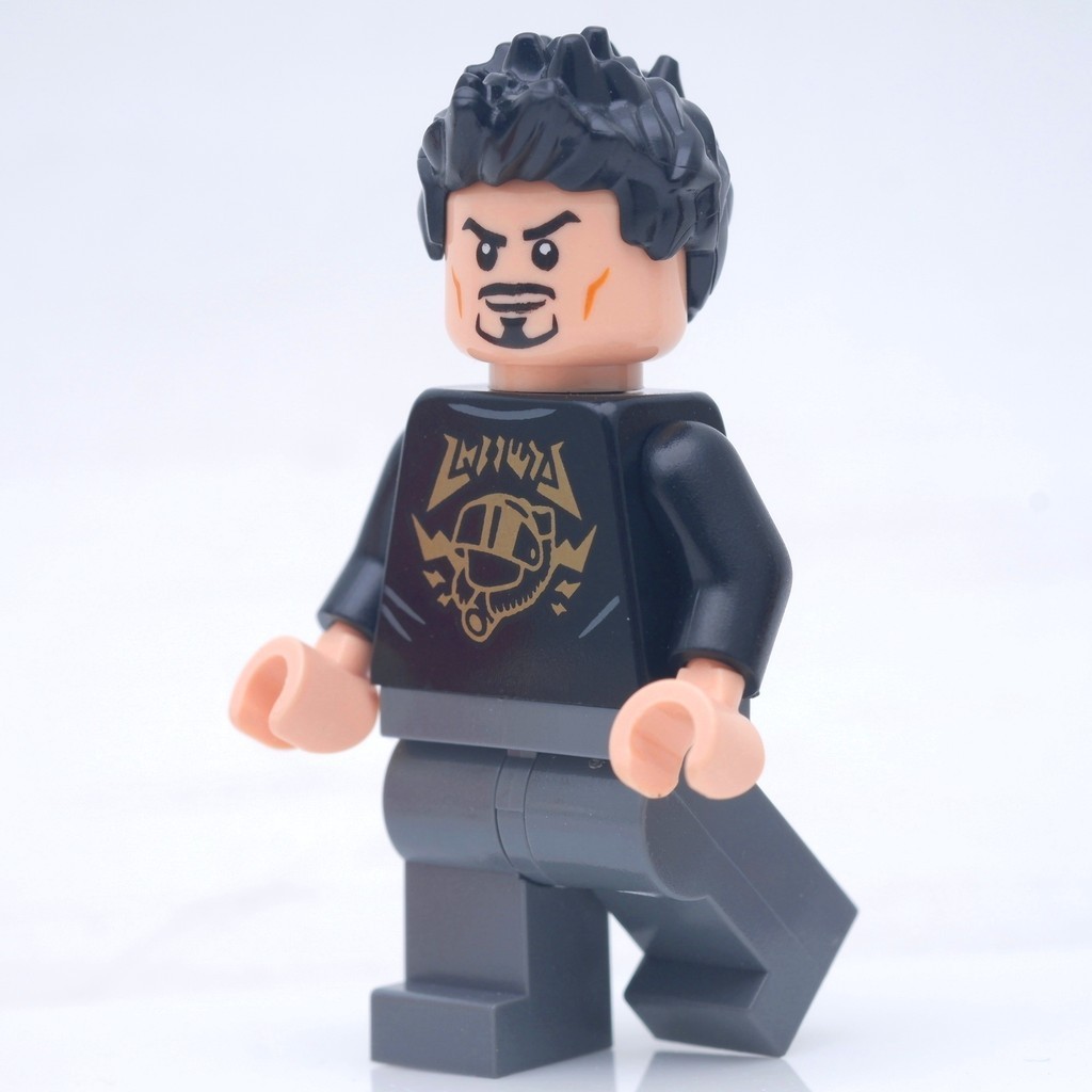 Lego Tony Stark Black Top Marvel  *new