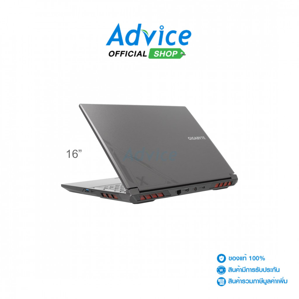 Gigabyte Notebook (โน๊ตบุ๊ค) G6X 9KG-43TH854SH (Black) - A0157836