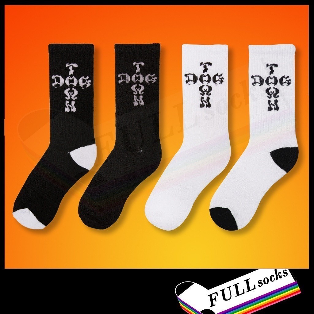 ถุงเท้าสตรีท ด็อก ทาวน์ ขนาด Free Size Dog town Socks