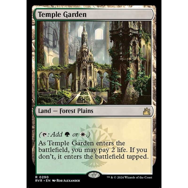 [Ravnica Remastered] - [RVR] - [Temple Garden] - (R) - [2024]