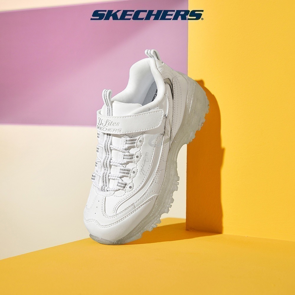 Skechers สเก็ตเชอร์ส รองเท้า เด็กผู้หญิง Sport D'Lites Shoes - 314969L-WSL
