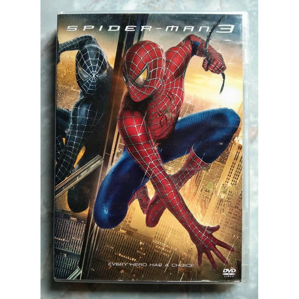 Spider-Man 3 (2007) ไอ้แมงมุม 3 (DVD) ดีวีดี