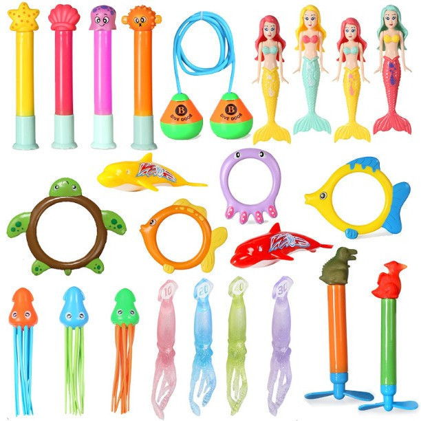 ส่งไว!  ⭐⭐⭐ ของเล่นฝึกดำน้ำ ของเล่นใต้น้ำ ทุ่นฝึกดำน้ำ Dive game ตอปิโด สมบัติใต้น้ำ ของเล่นเด็ก