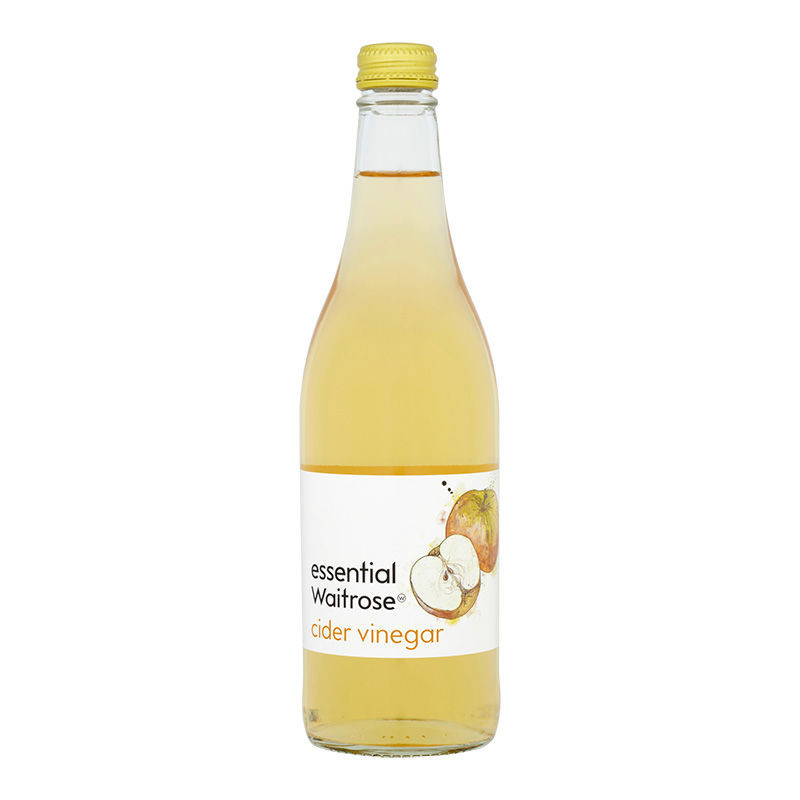 ✅ เวทโทรสเอสเซนเชี่ยลน้ำส้มสายชูหมักจากน้ำแอปเปิ้ล 500มล. / Waitrose Essential Vinegar Cider 500ml. / SKU 5000169266410