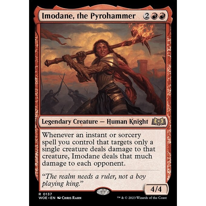 [Wilds of Eldraine] - [WOE] - (R) -[Imodane, the Pyrohammer] -  [2023]