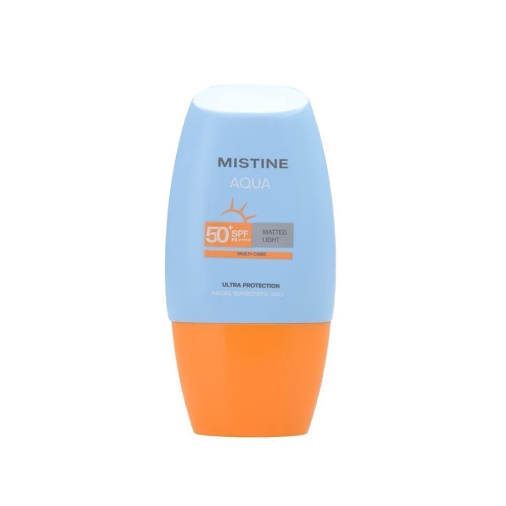 Mistine Aqua Base Ultra Protection Matte Light Facial Sunscreen Pro Spf50 Pa++++ 10Ml มิสทิน อะควา เบส อัลตร้า โพรเทคชั่น  แมทท์ แอนด์ ไลท์ เฟเชี่ยล ซันสกรีน โปร เอสพีเอฟ50+  พีเอ++++ 10 มล