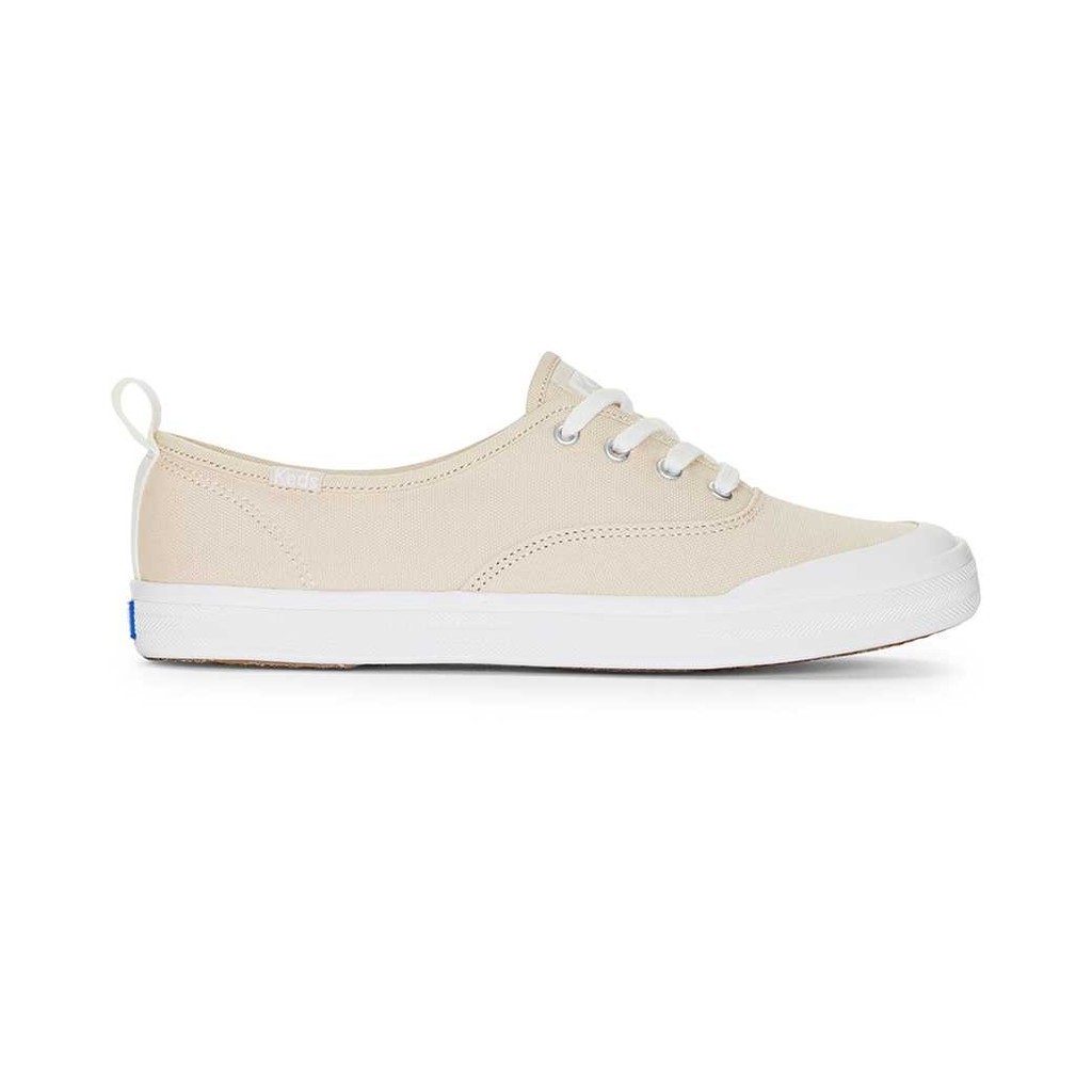 Keds รุ่น Champion Toe Cap Canvas รองเท้าผ้าใบ ผู้หญิง สี OATMEAL - WF67600