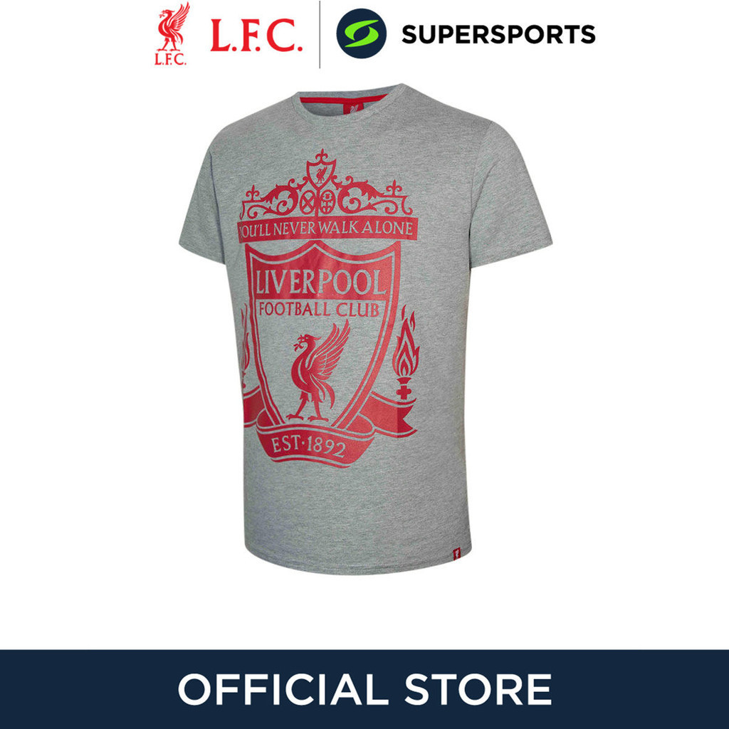 LIVERPOOL FOOTBALL CLUB Crest เสื้อยืดผู้ชาย