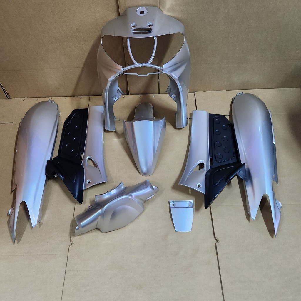 ชุดสี นูโว Nouvo 5my ยกชุด 8 ชิ้น สีเทา