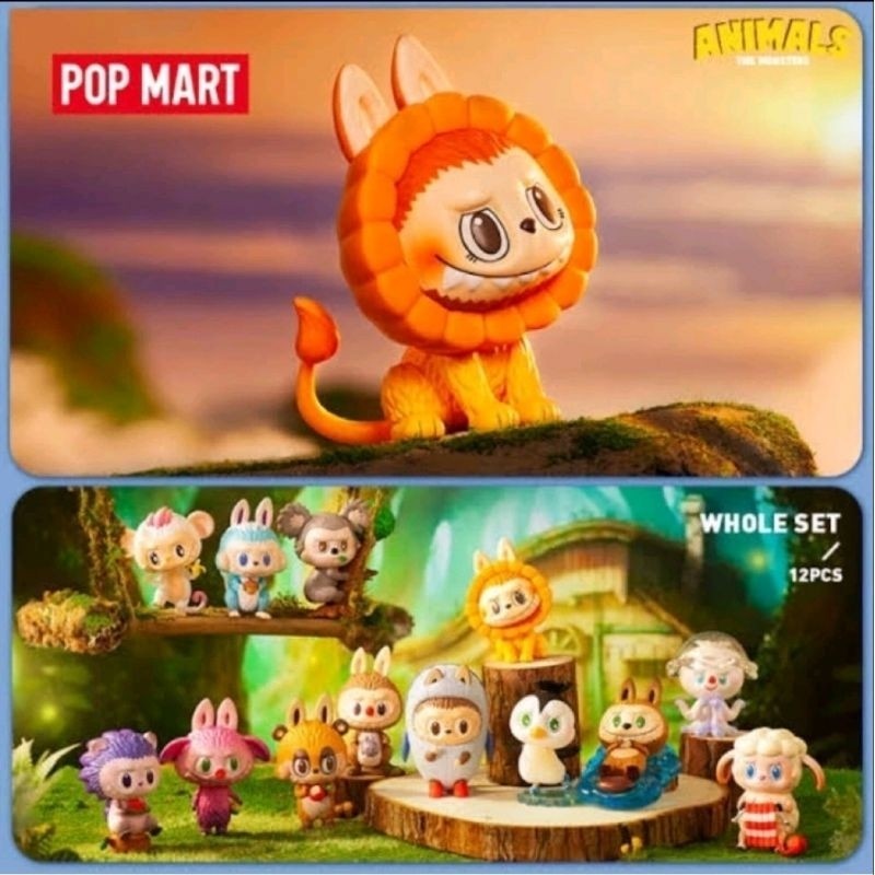 ⭐พร้อมส่ง⭐ POPMART - Labubu - The Monster Animals (Art Toy/Designer Toy/Blind Box)