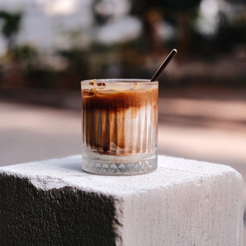 Coffee Cup Simple Striped Heat-Resistance Glass Latte Cup High-Looking Beverage Cup Cocktail Glass