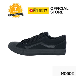 GOLDCITY รองเท้าผ้าใบ แฟชั่น แบบผูกเชือก UNISEX ใส่สบาย น้ำหนักเบา กันลื่น (37-45) รุ่น NO502