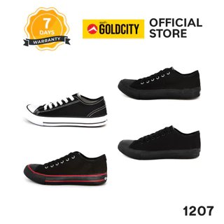 GOLDCITY รองเท้าผ้าใบ แฟชั่น แบบผูกเชือก UNISEX ใส่สบาย น้ำหนักเบา กันลื่น (36,46,47) รุ่น 1207