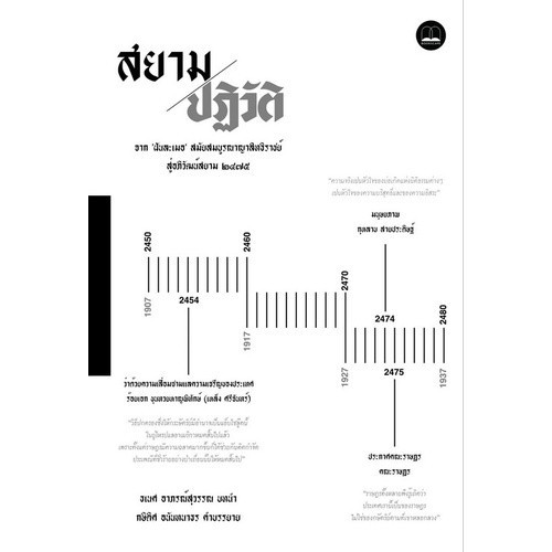 [Chulabook] หนังสือ สยามปฏิวัติ :จาก "ฝันละเมอ" สมัยสมบูรณาญาสิทธิราชย์ สู่อภิวัฒน์สยาม 2475 (978616