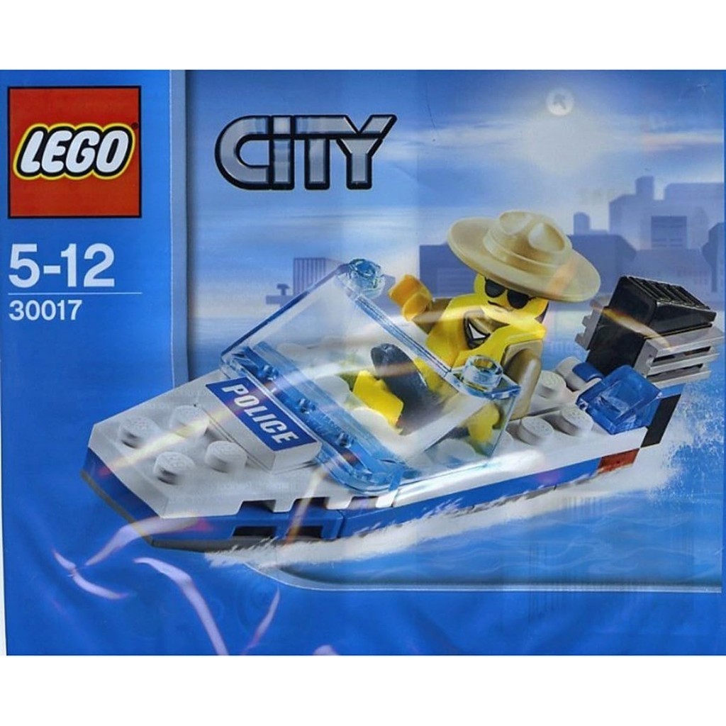 พร้อมส่ง LEGO 30017 Police Boat Instructions City  {สินค้าใหม่มือ1 กล่องสวย ลิขสิทธิ์แท้ 100%}