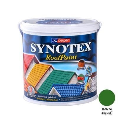 Beger สีทากระเบื้องหลังคา Synotex R3774 Green (กล)