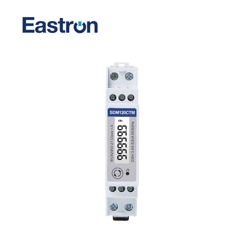 SDM120CT-M Kwh,Kvarh,U,I,P,Q,PF,Hz,Dmd การวัด,DIN Rail CT เครื่องวัดพลังงานที่เชื่อมต่อไม่ใช่กลาง