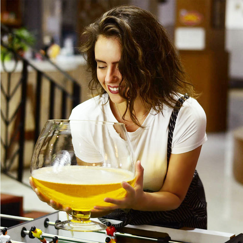 Oversized Beer Steins Large Capacity Wine Glass Hero CupKTVBar Liquor Glass Restaurant Entertainment