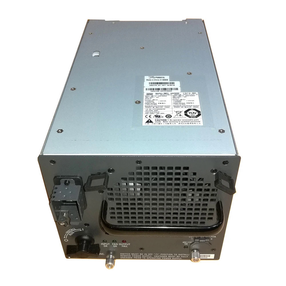 การทดสอบ100% สำหรับแหล่งจ่ายไฟสำหรับ6500E WS-CAC-3000W 341-0077-05 AA23200ทำงานได้ดี Hot