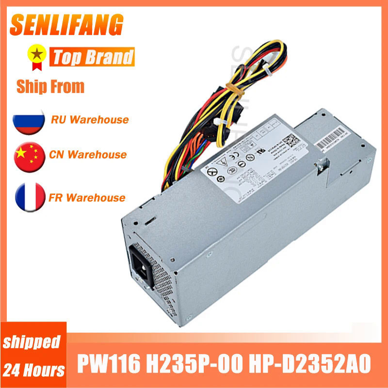 ใหม่235W PSU PW116 0PW116 L235P-01 H235P-00 H235E-00 AC235AS-00 D235ES-00สำหรับ Dell OptiPlex 760 78