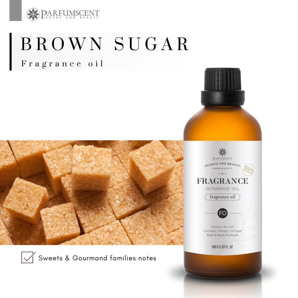 PARFUMSCENT หัวน้ำหอม Brown Sugar Fragrance Oil
