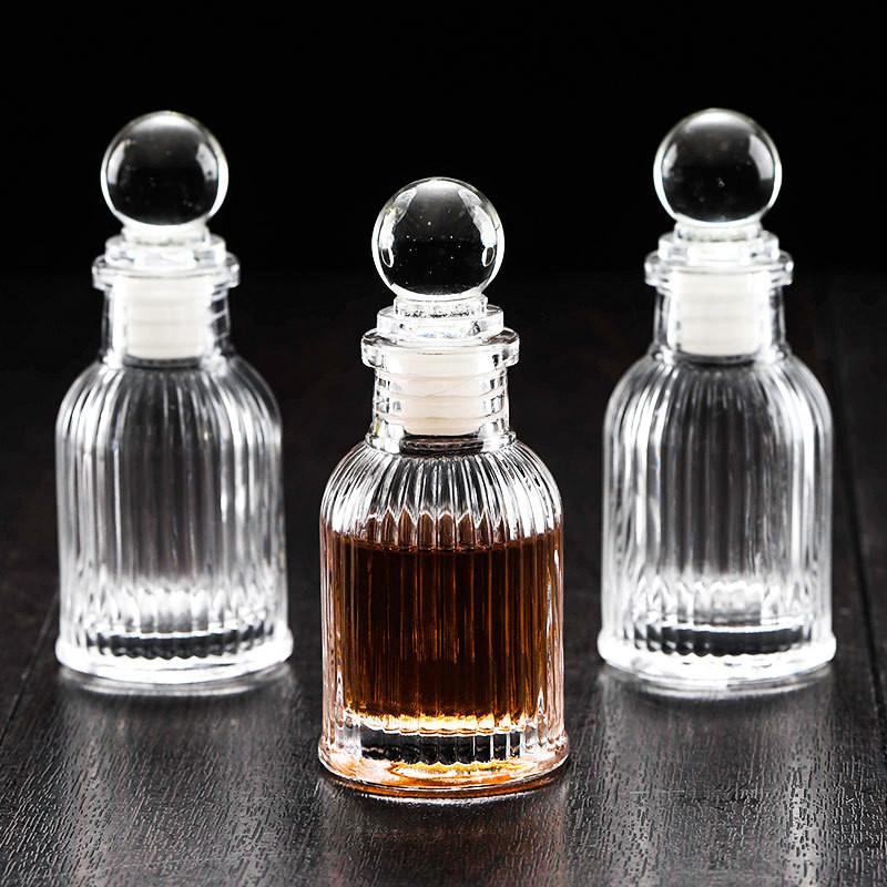 Bar Tools Mini Seal Small Bottle Essential Oil Bottle Bitter Essence Bottle Glass Bottle Bitter Medi
