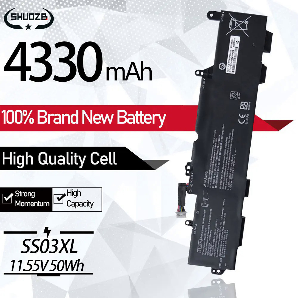 SS03XL HSN-I16C HSN-I12C Laptop Battery For HP EliteBook 730 735 740 745 755 830 840 846 G5 ZBook 14