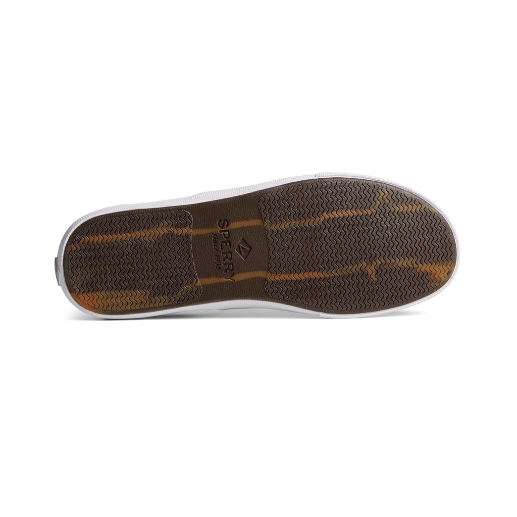 Sperry รุ่น Striper II CVO Seacycled รองเท้าผ้าใบ ผู้ชาย สี Ivory - STS24180