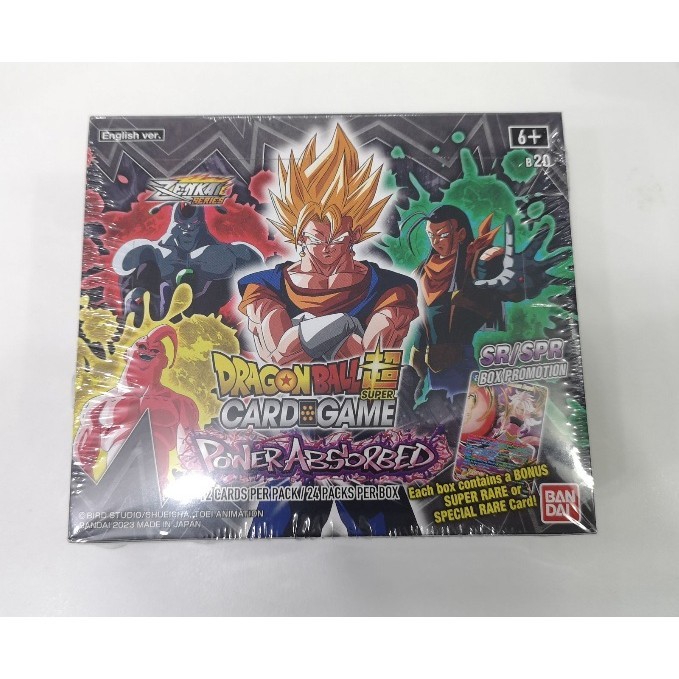 DB DB-B20--box DB Power Absorbed Booster Box Dragonball 1st Editi 1 EN Box DB-B20--box