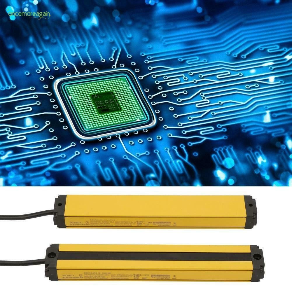 【 Oncemorg 】 4/6/8/10/12beam Light Curtain Sensor Switch Safety Light Grating Security Device