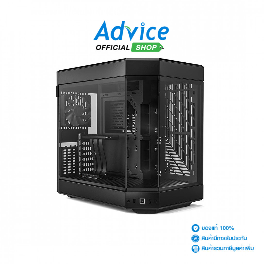 HYTE E-ATX CASE (เคสคอมพิวเตอร์) (NP) Y60 BLACK - A0159773
