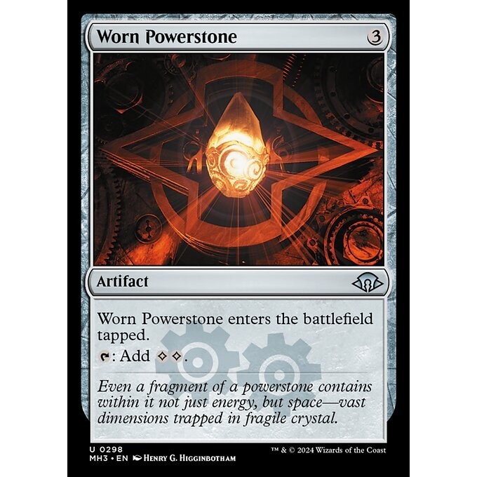 [Modern Horizons 3] - [MH3] - (U) -[Worn Powerstone] - [2024]