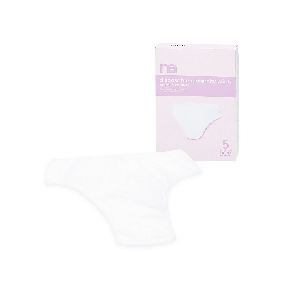Mothercare disposable maternity briefs small (size 10-12) - 5 pack ND388 กางเกงในใช้แล้วทิ้ง