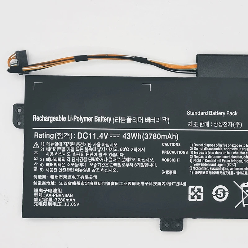 ใหม่ AA-PBVN3AB แบตเตอรี่สำหรับ SAMSUNG NP370R4E NP370R5E NP370R5V NP450R4E NP450R4V NP450R5V NP470R5E NP510R5E แล็ปท็00 ราคา ถูกที่สุด ดีลบีเคเค แกลเลอรีภาพที่ 5