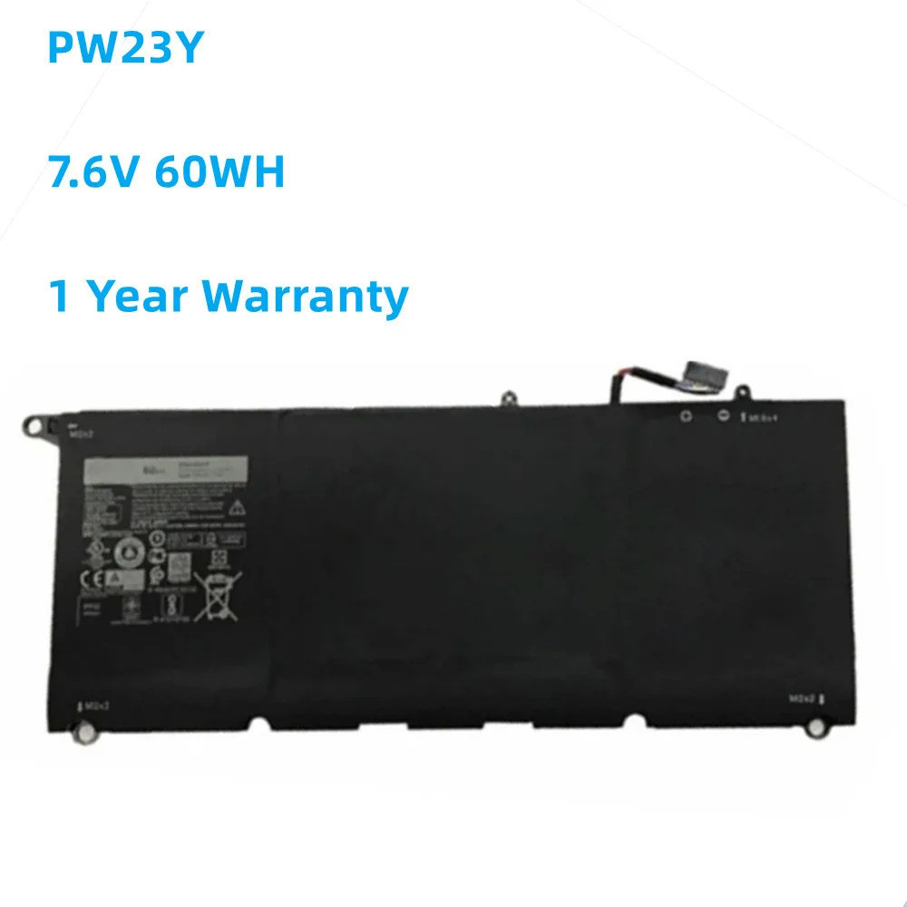 Replacement laptop for Dell, PW23Y, V, 60w, XPS 13, Series, RNP72, TP1GT, new