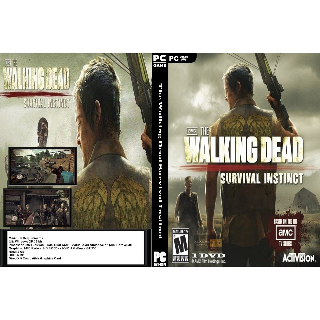 แผ่น Game PC The Walking Dead Survival Instinct (1DVD)