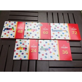 สีไม้คอลลีน (Colleen) 1 หัว สีไม้ สีไม้colleen ดินสอสี ดินสอสีไม้ 24/36/48/60สี ของแท้ 100%