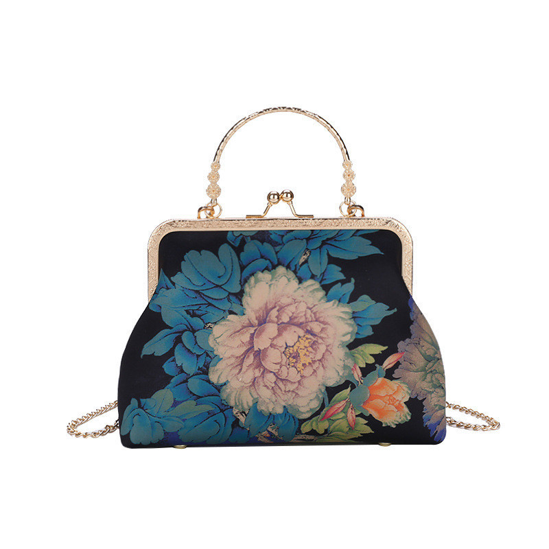 2024 Embroidered Chain Shoulder Bag Ladies Clutch Bag Ladies Luxury Ladies Luxury Bag