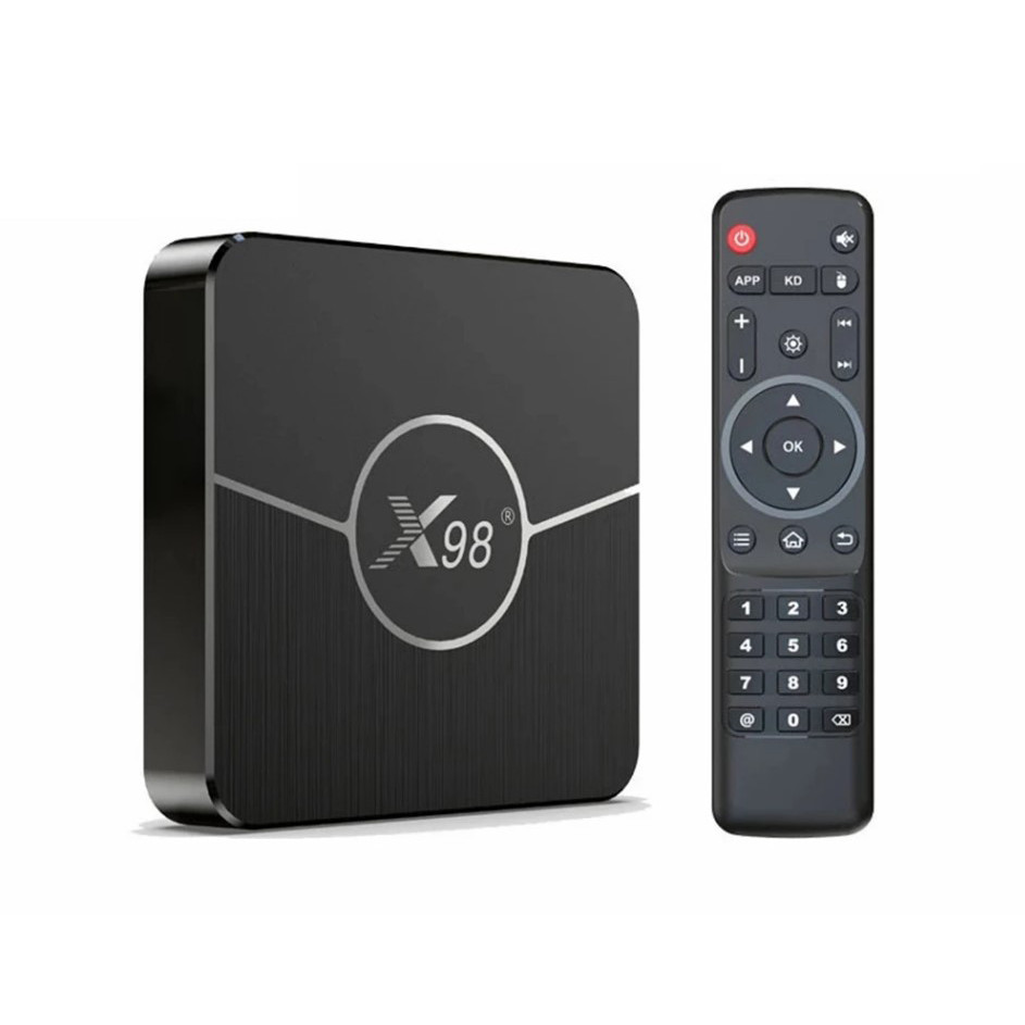 2024 New Design Android 11 TV Box X98 Plus 2.4G5G dual WiFi 4GB64GB S905w2 X98Plus AV1 HDR10+ Quad C