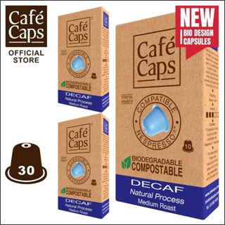 Nespresso Compatible Coffee Capsule Decaf - Cafecaps (3 Boxe…