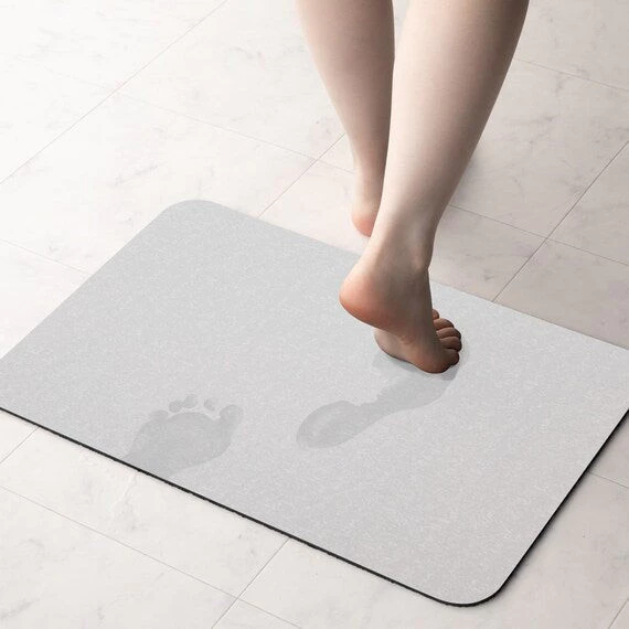 NITORI พรมเช็ดเท้า SOFT KAITEKI ขนาด 38x59 LGY