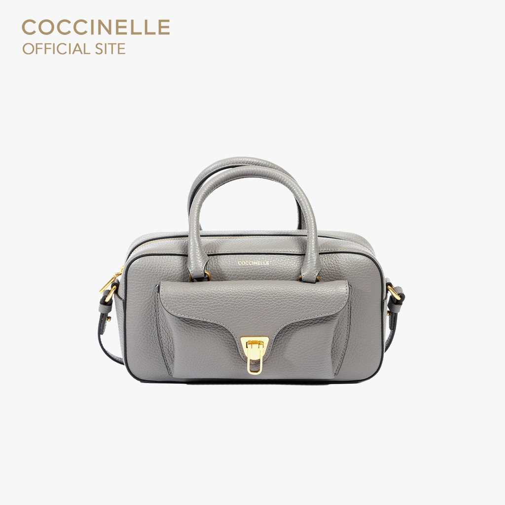 COCCINELLE กระเป๋าถือผู้หญิง รุ่น BEAT 180401 สี GRAFITE
