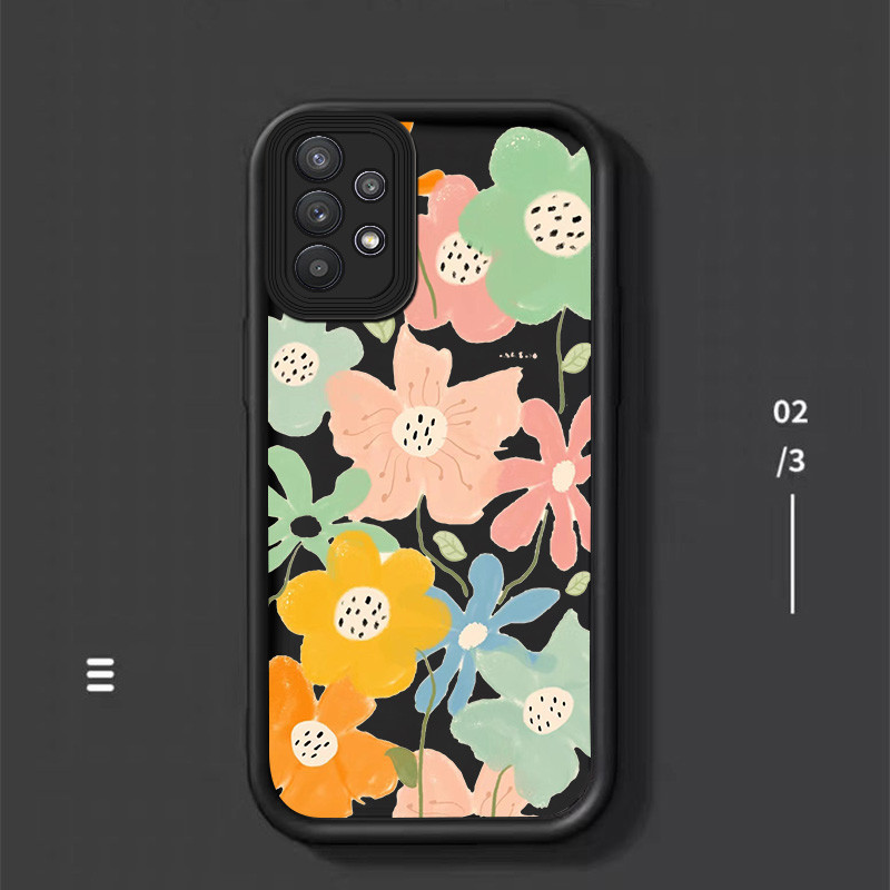 ดอกไม้หลากสี เคส Samsung A52 S A54 A53 A51 A50 S A34 A33 A32 A31 A30 S A25 A24 A23 A21S h3b1151
