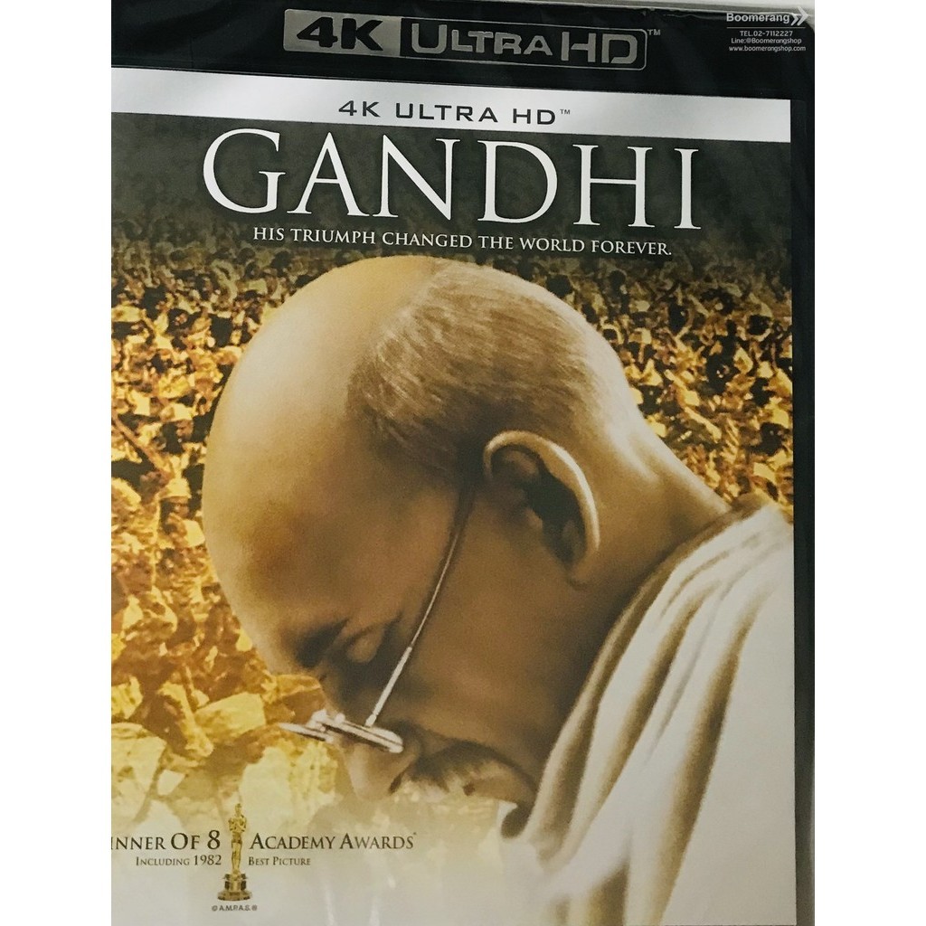 Gandhi  คานธี (4K 2-Disc) (4K มีเสียงไทย มีซับไทย)
