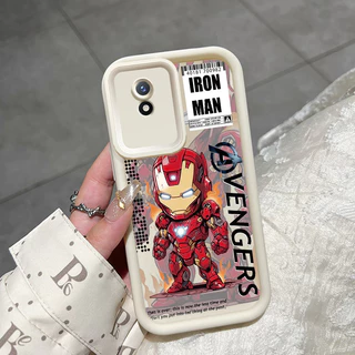 เคสสำหรับ VIVO Y02 VIVO Y02A VIVO Y02T Y02s เคสป้องกันลายฮักักและไอรอนแมนน่ารักดีไ